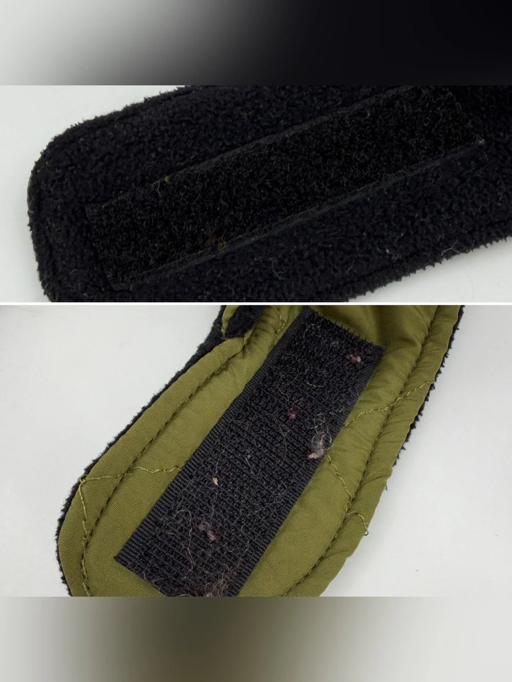 JEEP Chrysler Dog Coat Jacket Size XXS Army Green Warm Winter Puffer Hook & Loop